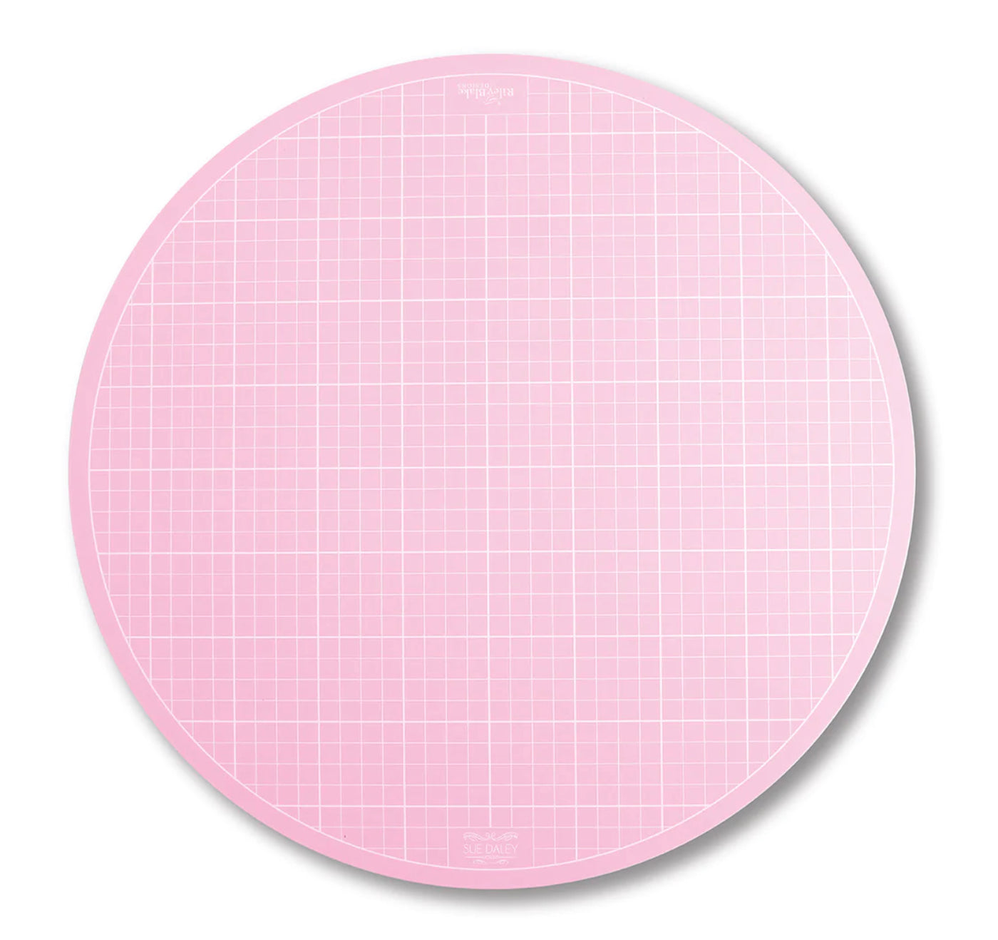 Sue Daley Pink Rotating Mat 10”