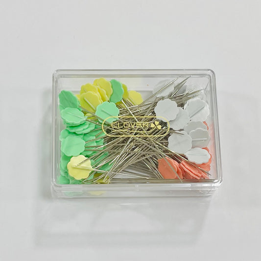Clover Flower Head Pins (100)