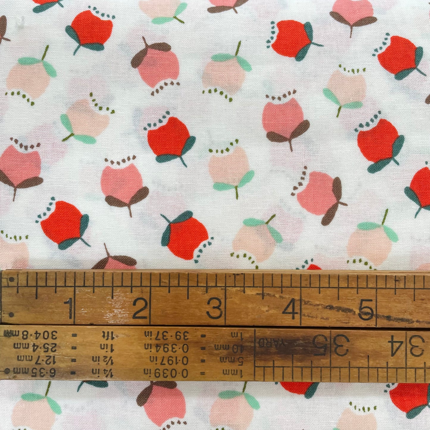 Pygmy Sheeting - Stylised Floral (Japanese)