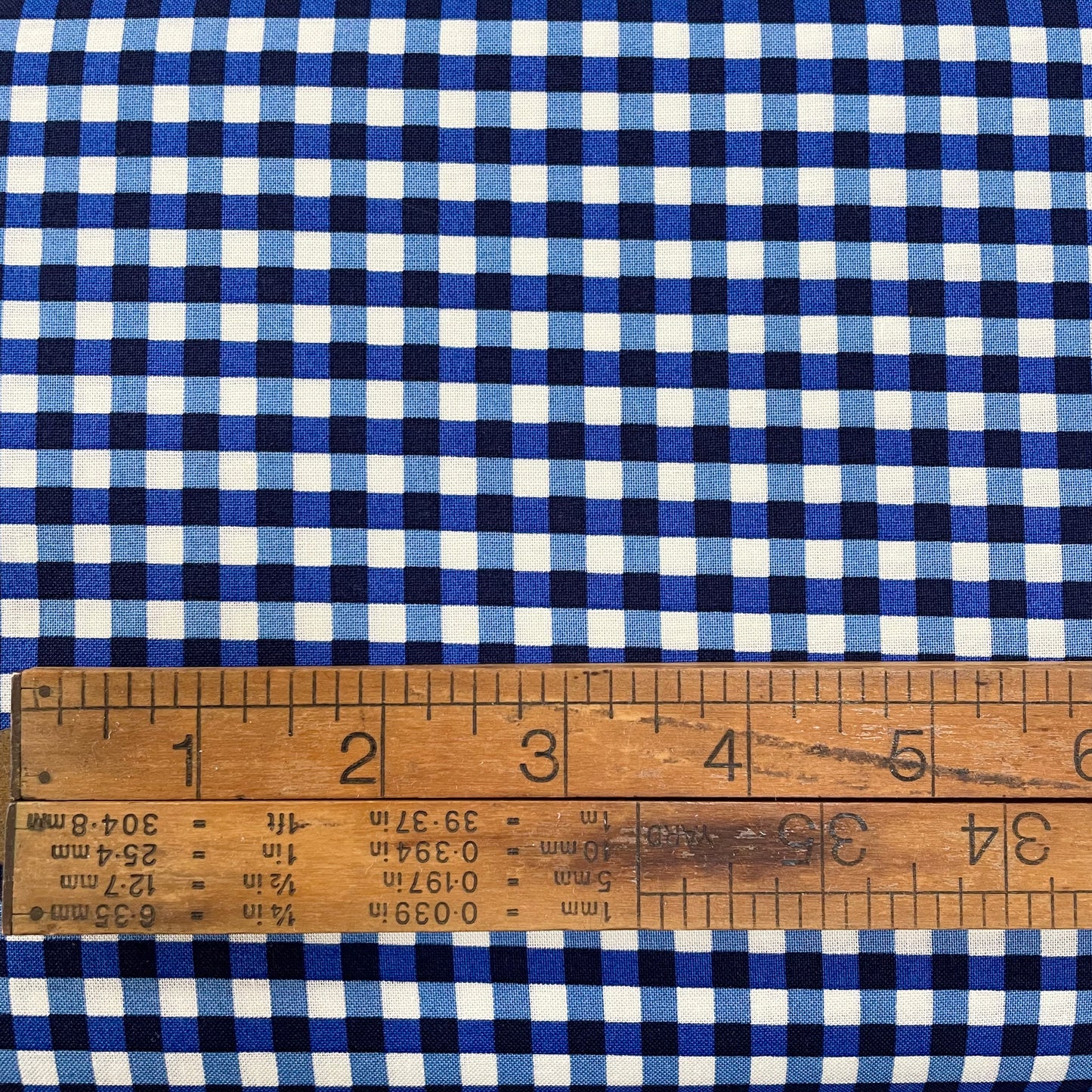 YUWA Basic Check - Navy