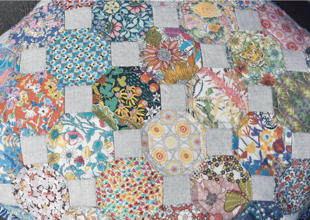 Jen Kingwell Postcard Project #7 - Snowball