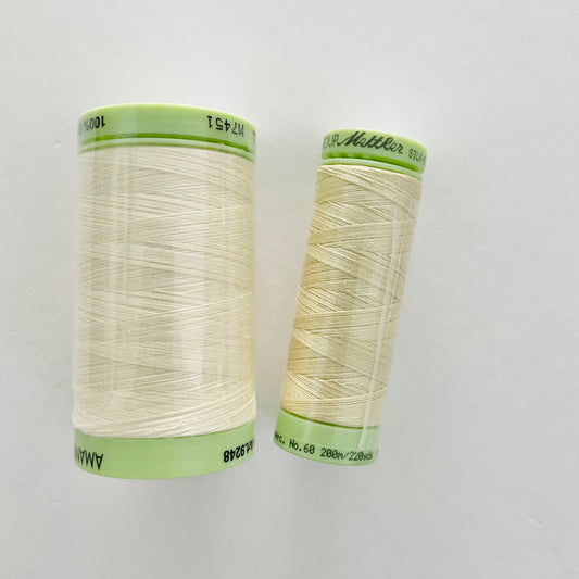 Mettler Silk Finish Cotton 60 - 200m - Ivory