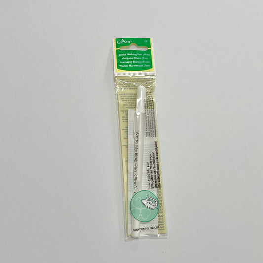Clover White Marking Pen - Fine