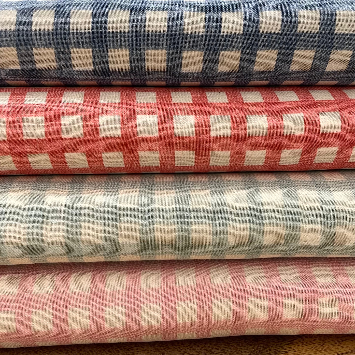 Japanese cotton Printed Double Gauze - Light Blue