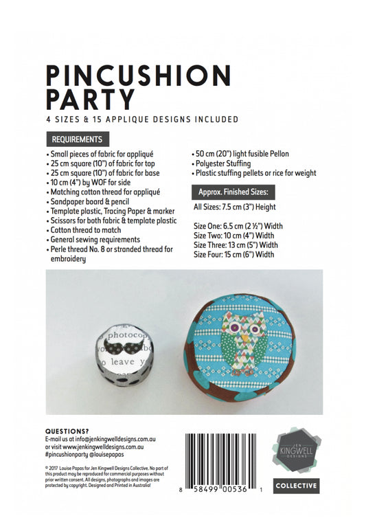 Pincushion Party by Louise Papas