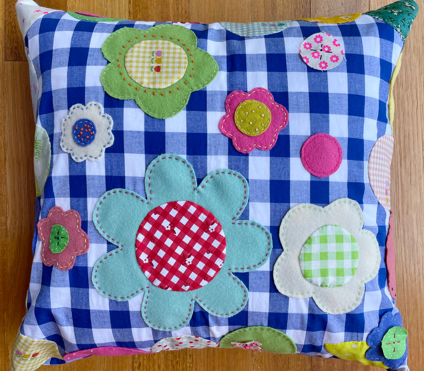 Flower Power Cushion Pattern