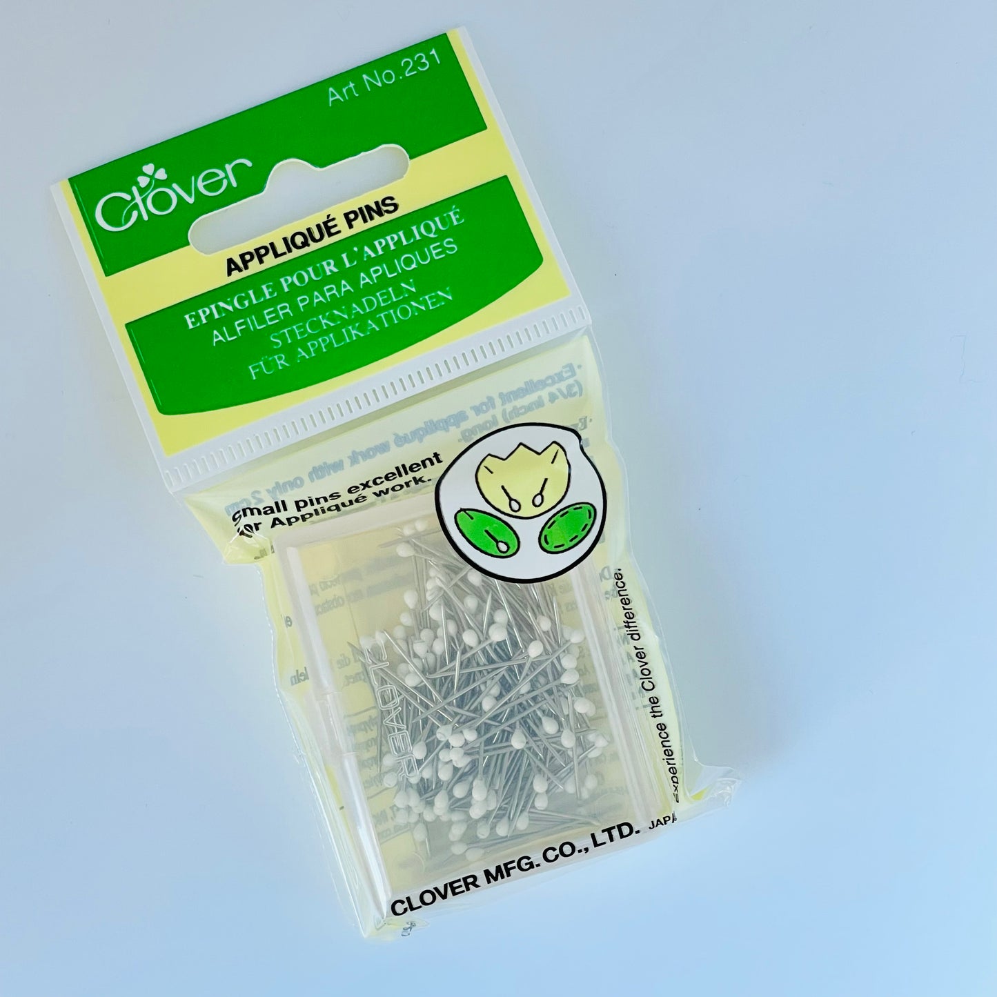 Clover Appliqué Pins