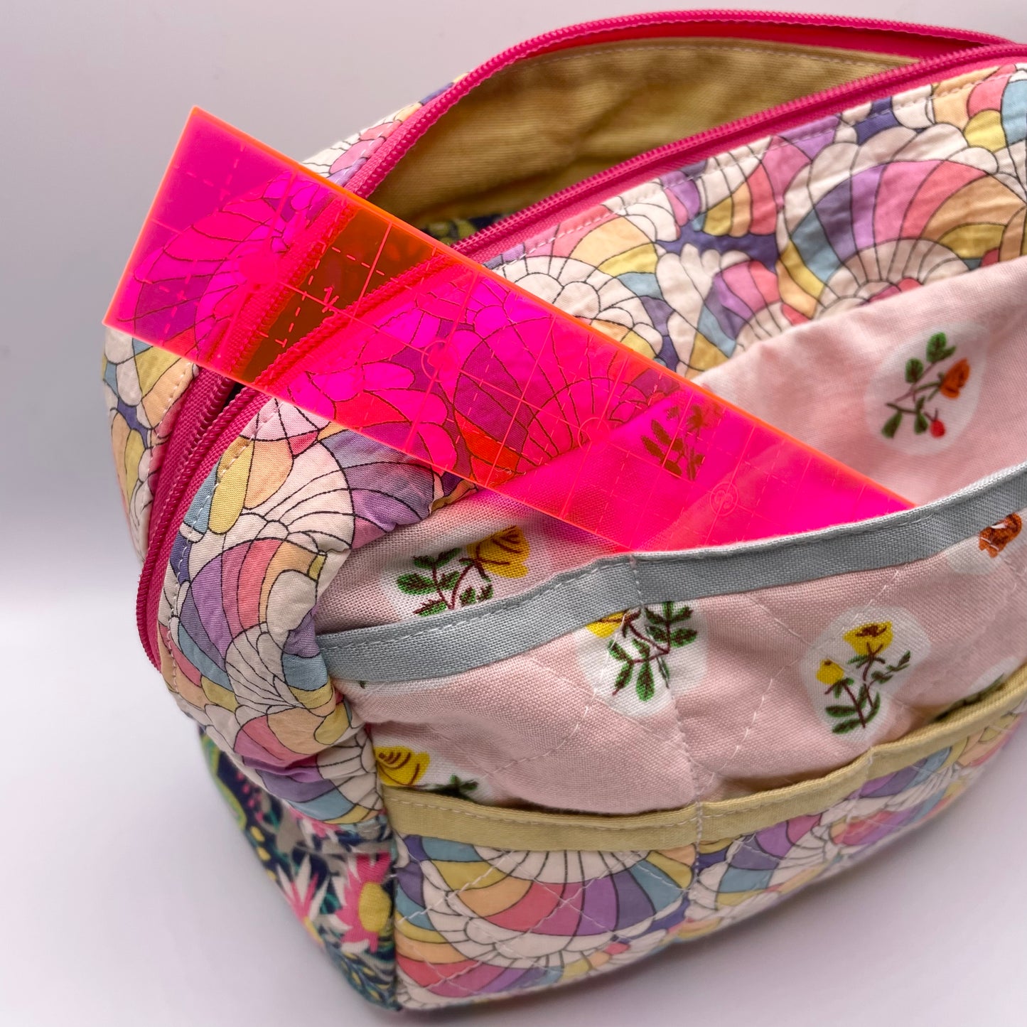 Sew.be Neon Pink 6 1/2” Ruler