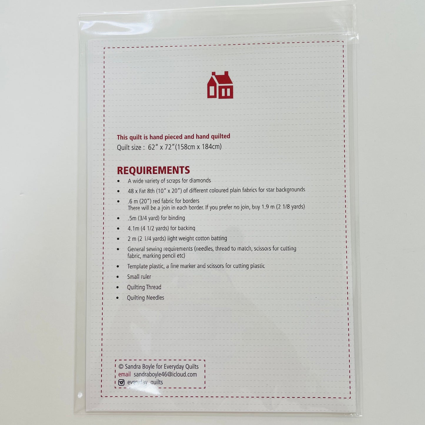 Vintage Stars Quilt Pattern by Everyday Quilts