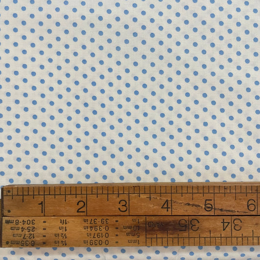 Happy Sweet Collection - Smaller Light Blue Spot on Cream