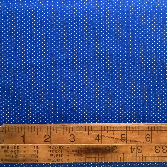 Royal Blue with Pin Dot