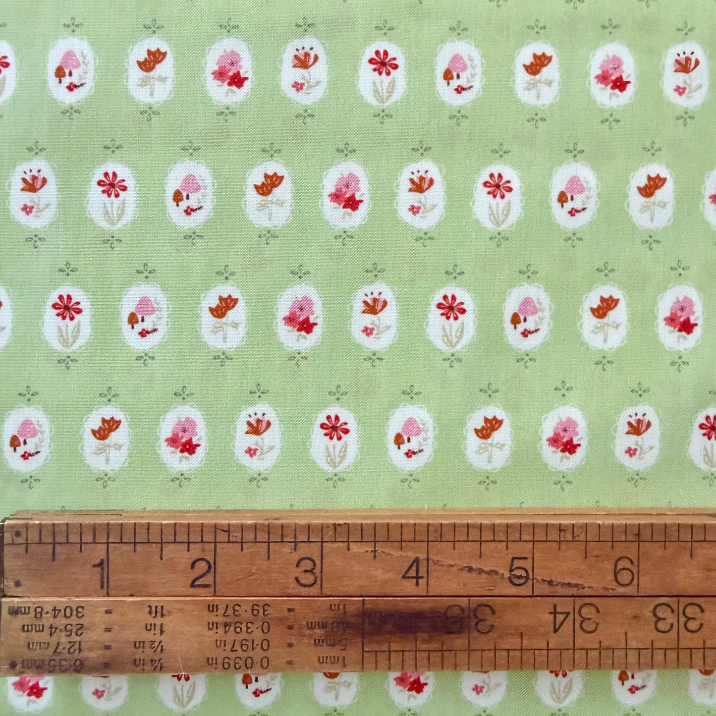 Minimo - Prairie Dot Pistachio by Amy Sinabaldi