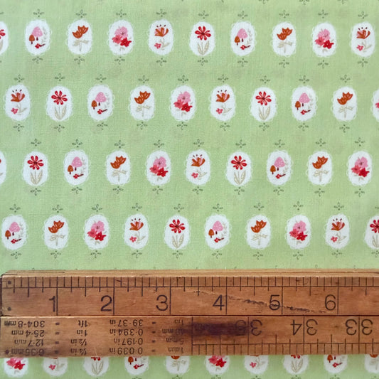 Minimo - Prairie Dot Pistachio by Amy Sinabaldi