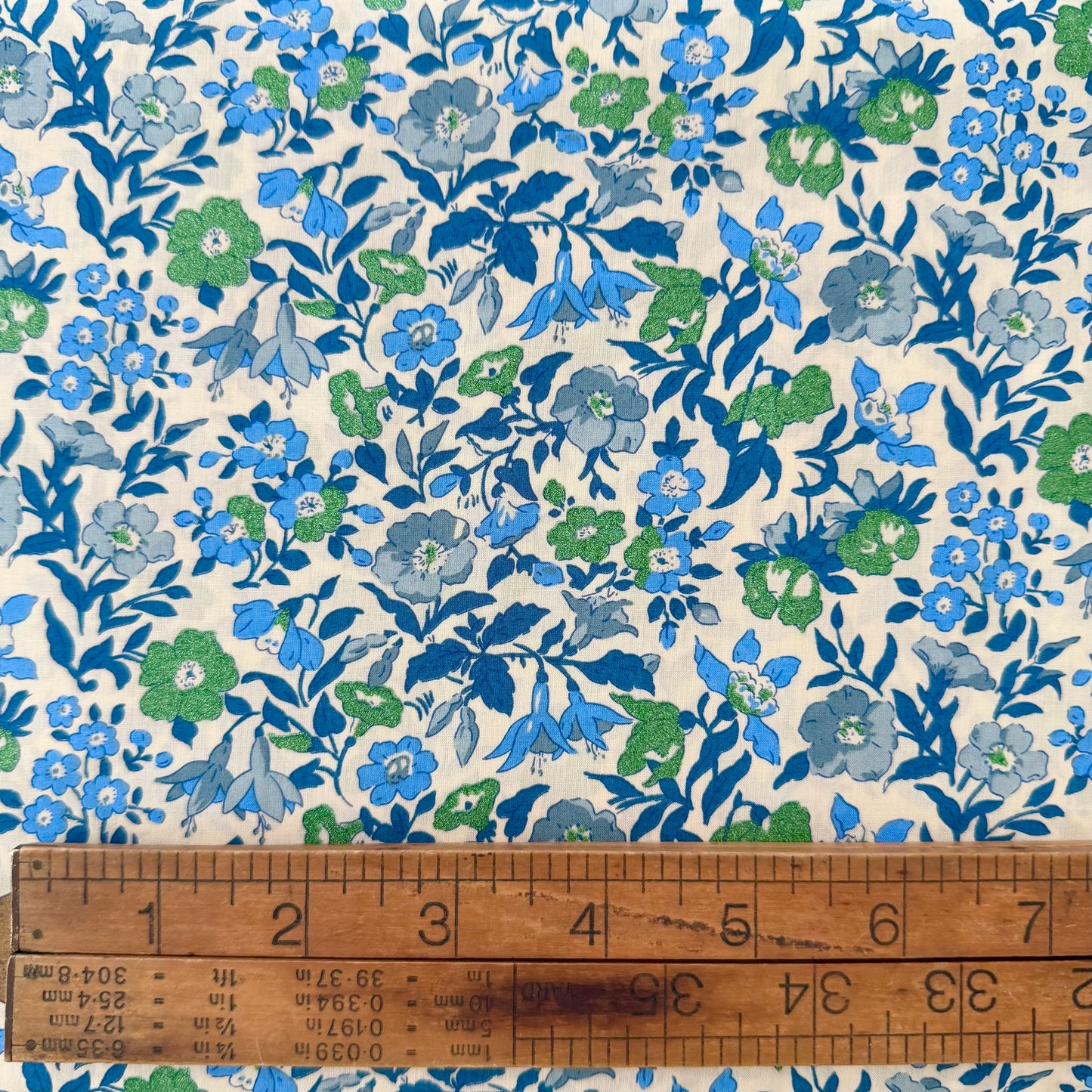 Classic Metallic Mamie - Liberty Tana Lawn