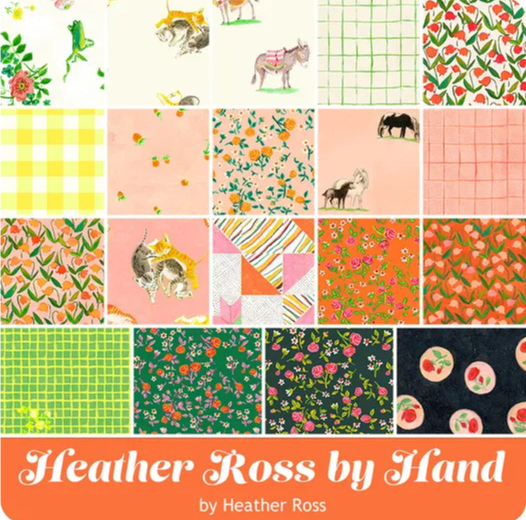 Heather Ross - By Hand - 19 Prints