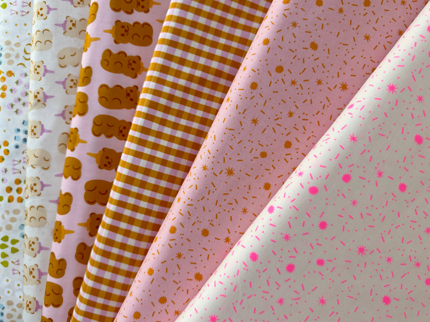 Egg and Friends - Sugar Rush in Neon Pink - Ruby Star Society