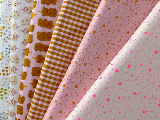 Egg and Friends - Sugar Rush in Neon Pink - Ruby Star Society