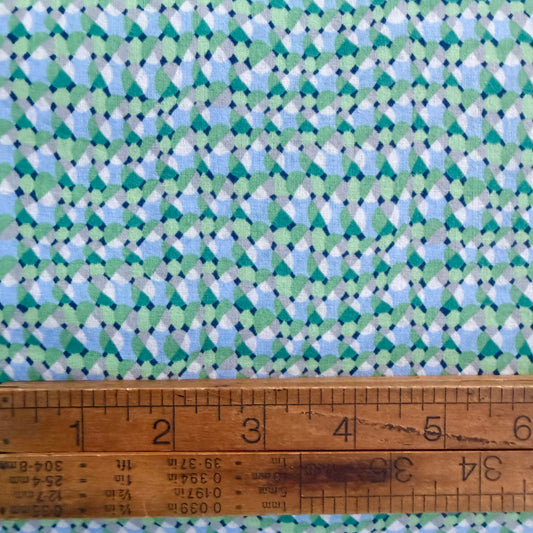 Green Geometric - Japanese Lawn