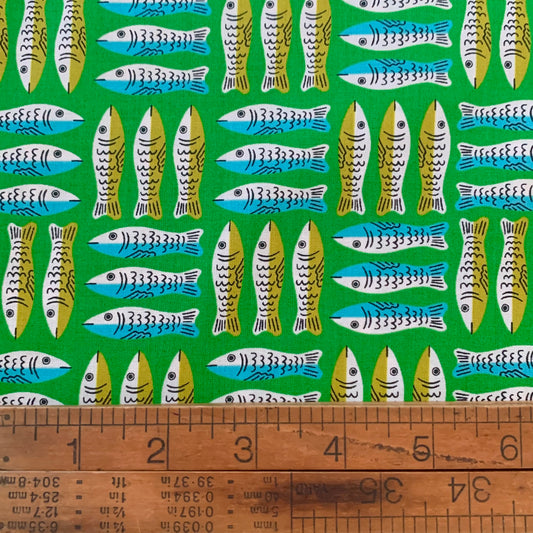 1-800 Calico - Ruby Star Society - Little Sardines in Verdant