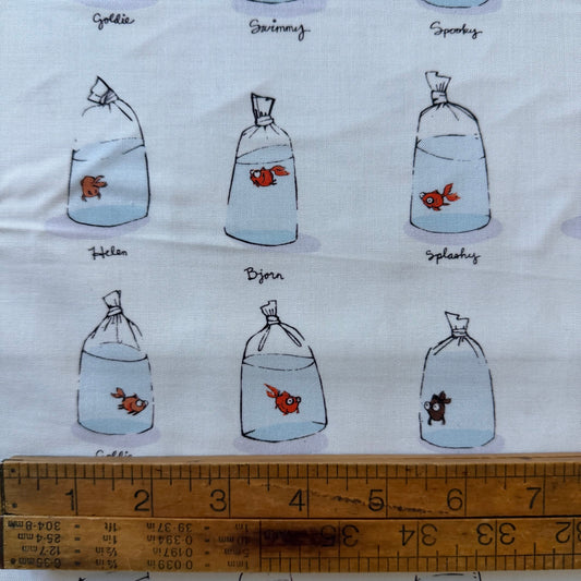 Heather Ross Favorites - Goldfishes in Bags