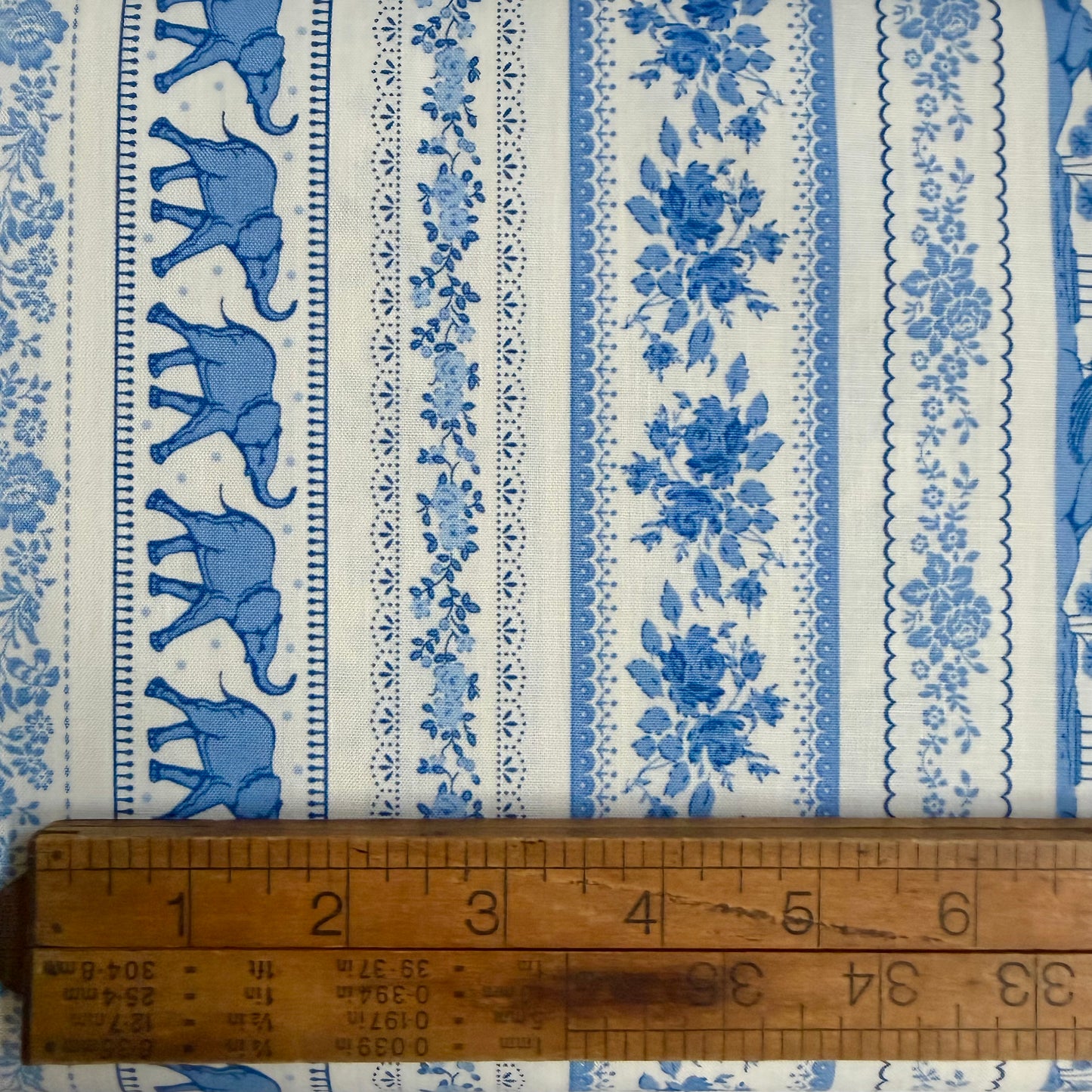 Tilda Co-Ordinate - Borders Blue