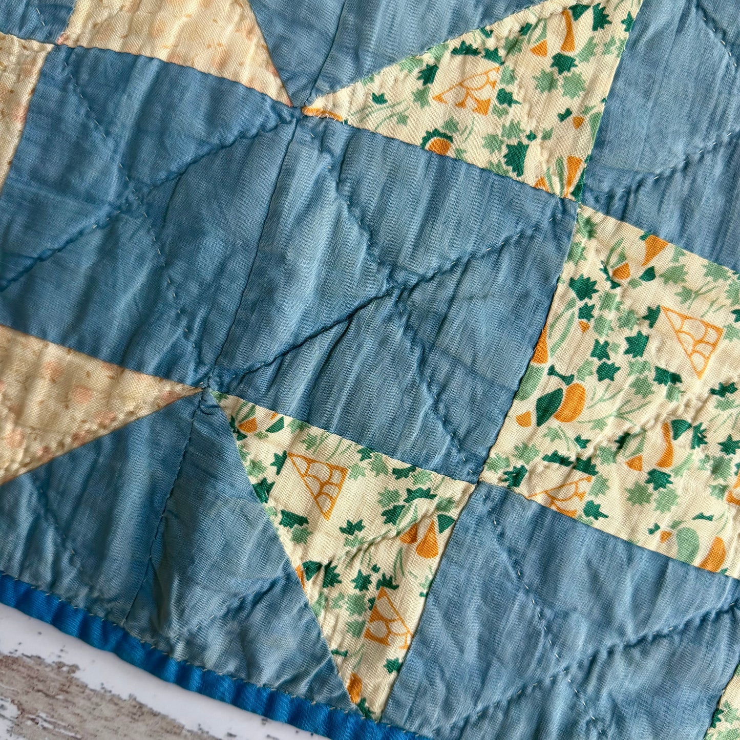 Vintage Quilt Piece (O)