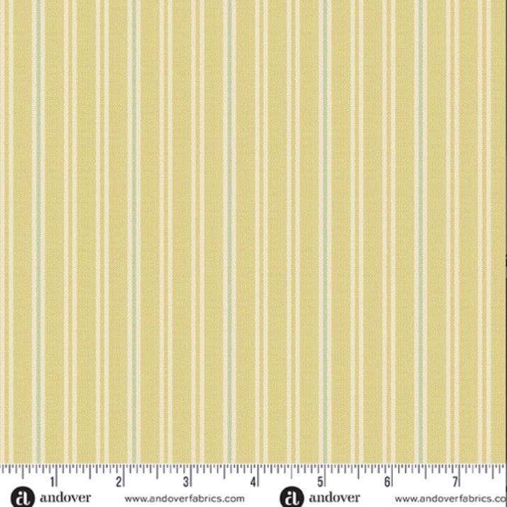 Double Stripe in Daisy - Quiltessentials by Laundry Basket Quilts