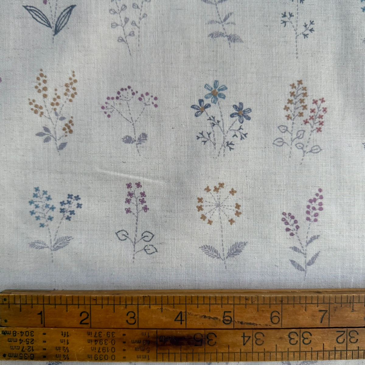 Kei Petit Joli - Floral (Muted) Cotton / Linen