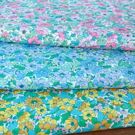 Garden Melody - Dahlia Dream A - Liberty Tana Lawn