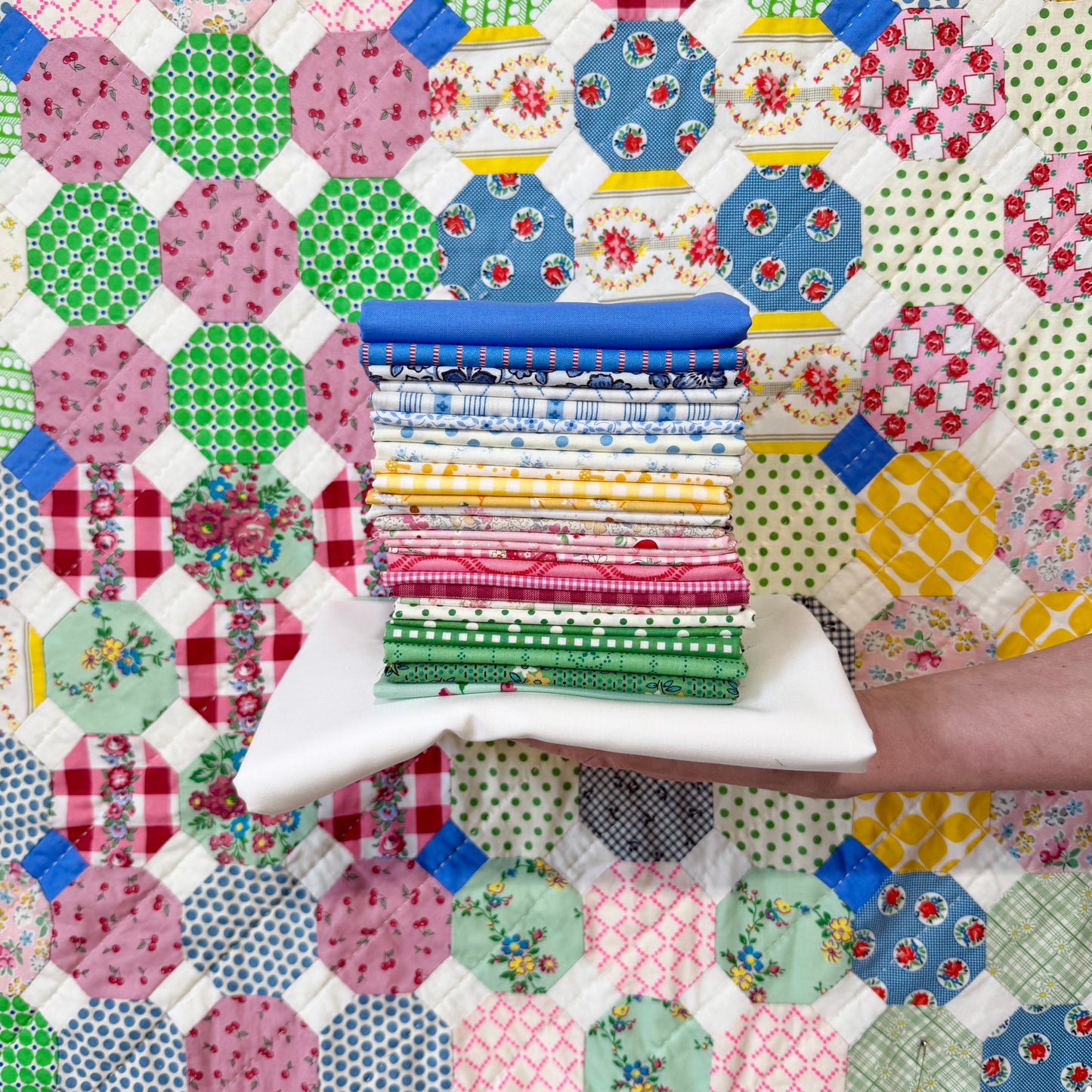 Sadie’s Quilt Complete Fabric Bundle - Bec’s Version (with Momnson)