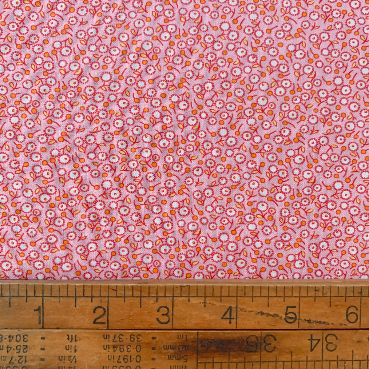 Aunt Grace Rock My Baby - Dandelion in Pink - Marcus Fabrics