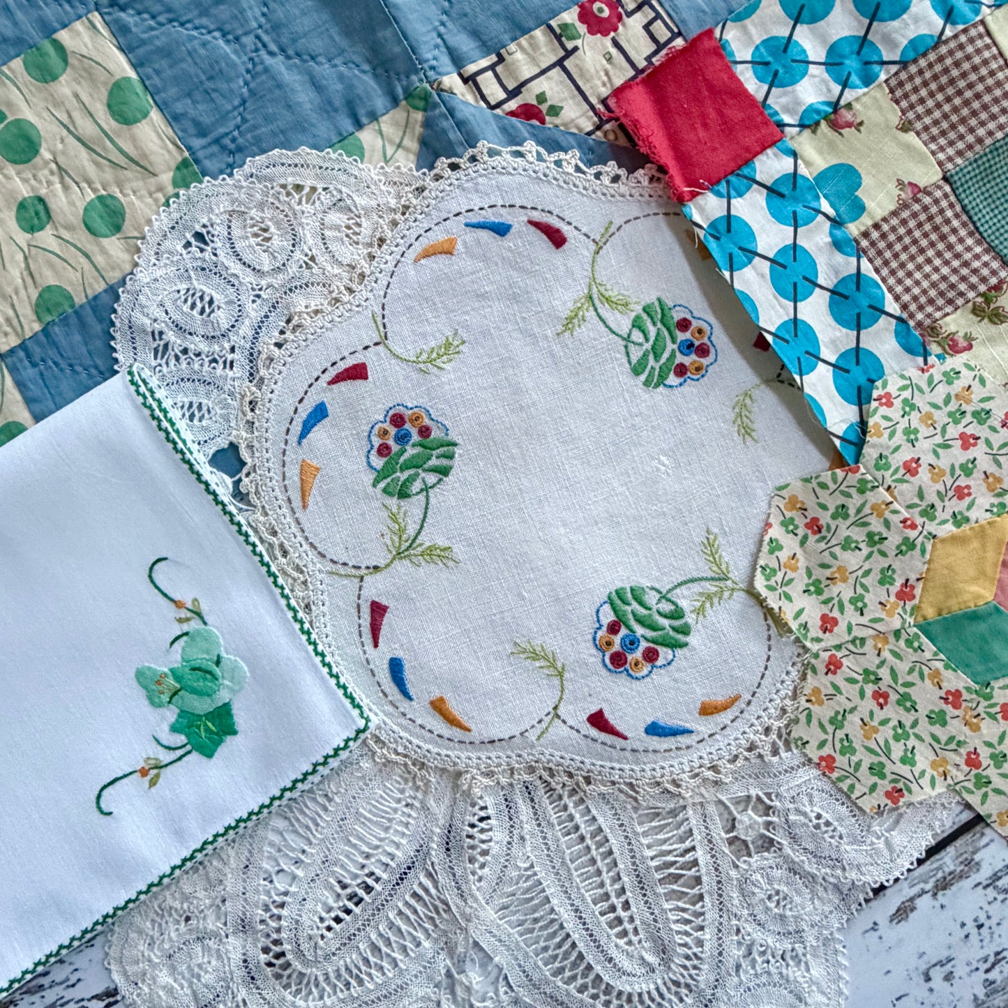 Vintage Textile Bundle (B)