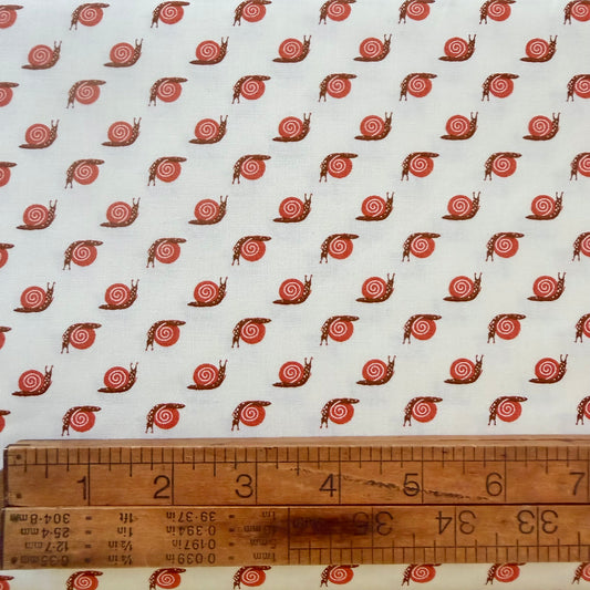 Snail in Cloud - Night Owl by Gingiber for Moda