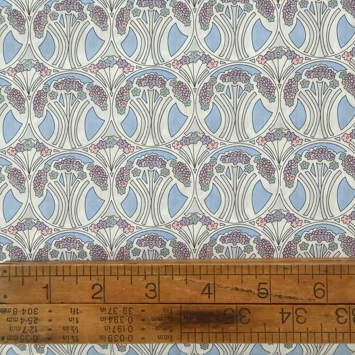 Classic Metallic Mauverina B - Liberty Tana Lawn