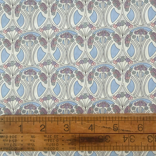 Classic Metallic Mauverina B - Liberty Tana Lawn