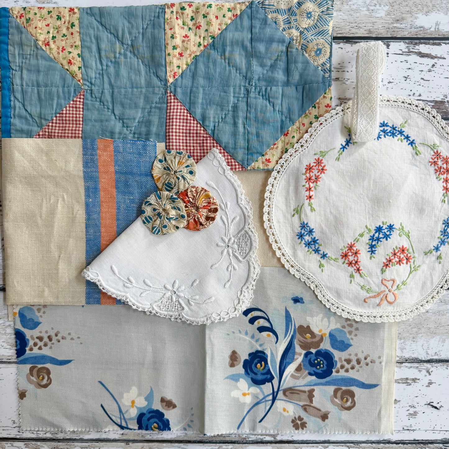 Vintage Needlebook Kit (J)