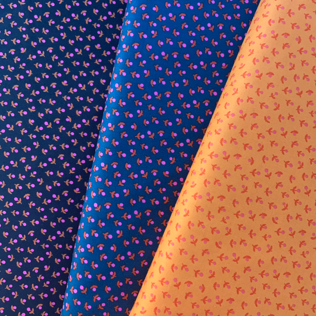 1-800 Calico - Ruby Star Society - Sprout Ditsy in Cheddar