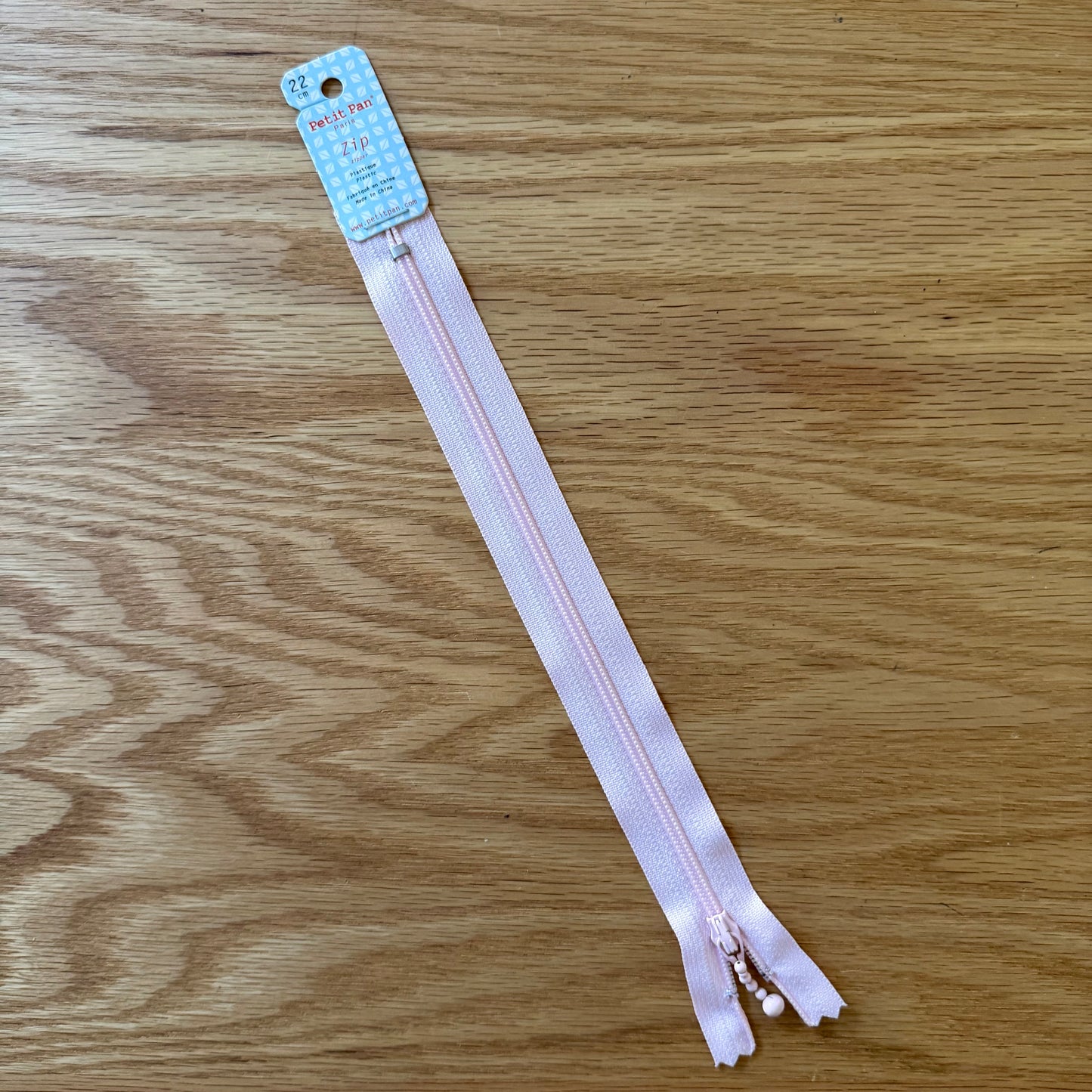 Petit Pan 22 cm Zipper - Pastel Pink