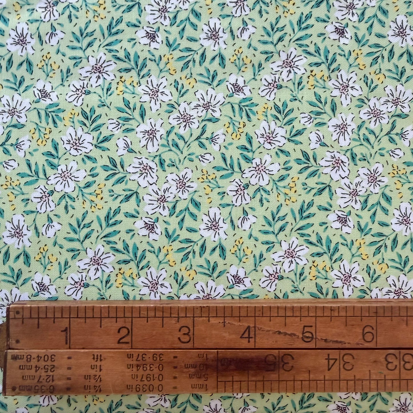 Pocket Posies - Blossoms in Green - Figo Fabrics