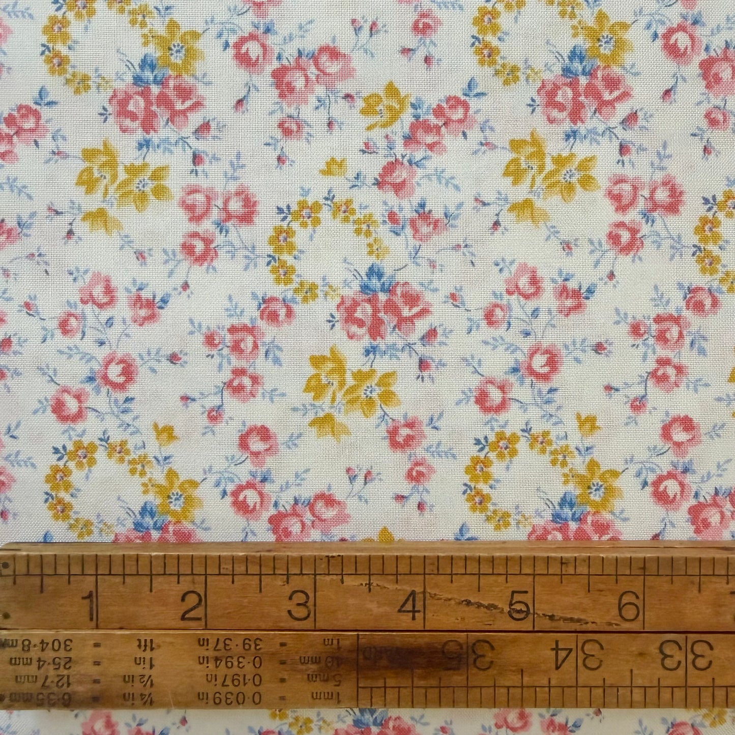 Liberty Lasenby Quilting Cotton - Palace Gardens Petal Crown B
