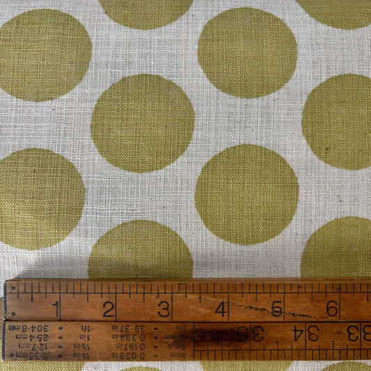 Chartreuse Large Dot