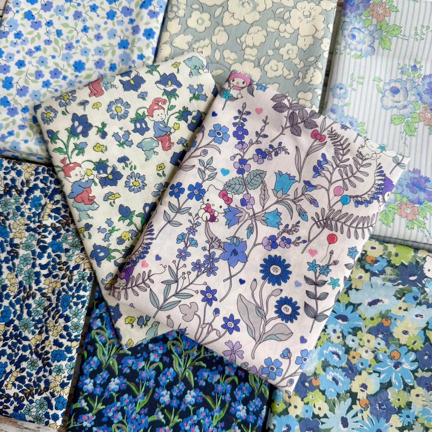 Japanese Blues Tana Lawn Bundle