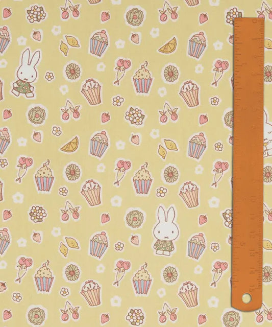Liberty Tana Lawn Japan - Miffy - A Sweet Birthday C