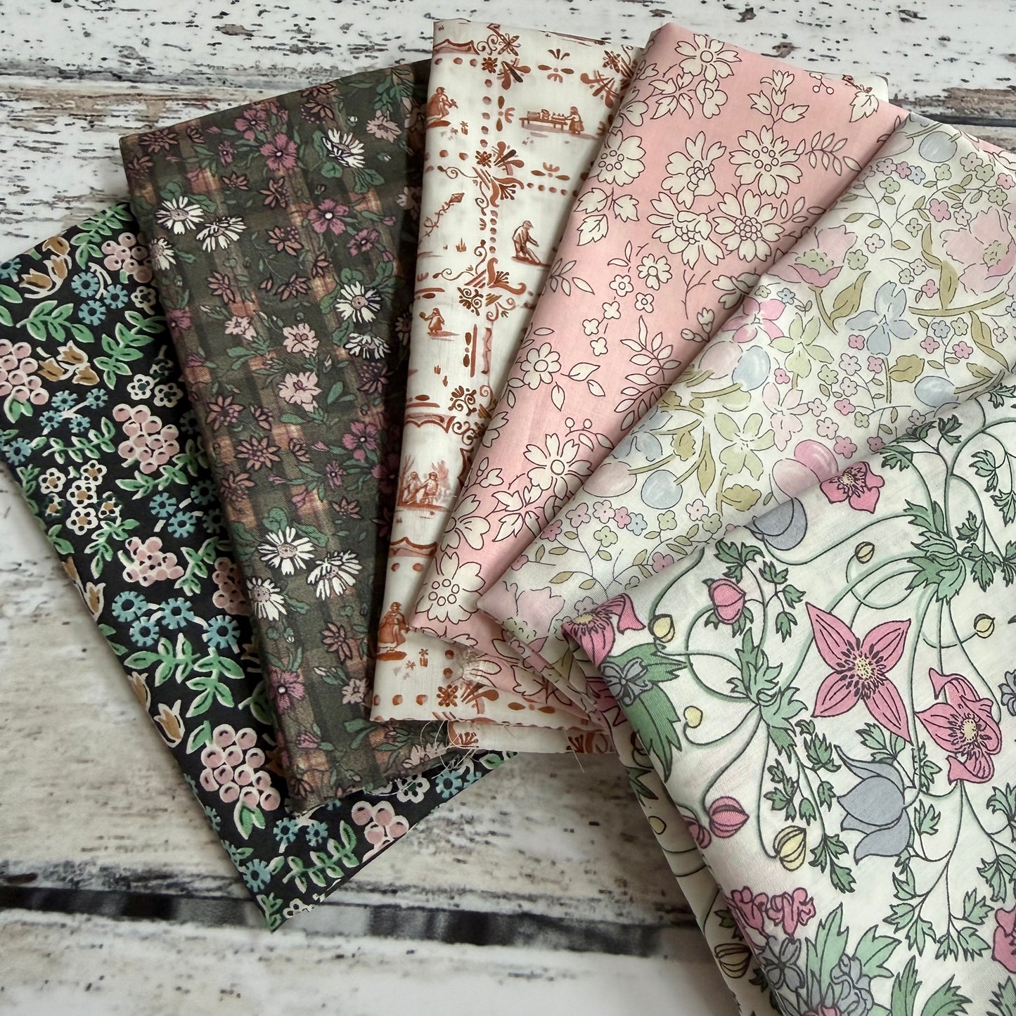 Japanese Durgy Pinks Tana Lawn Bundle