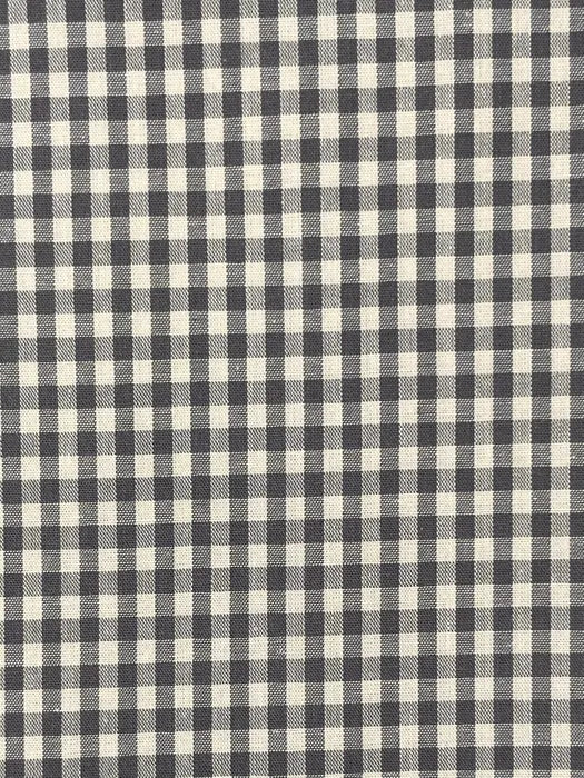 Grey 1/8th “ Yarn Dyed Japanese Gingham