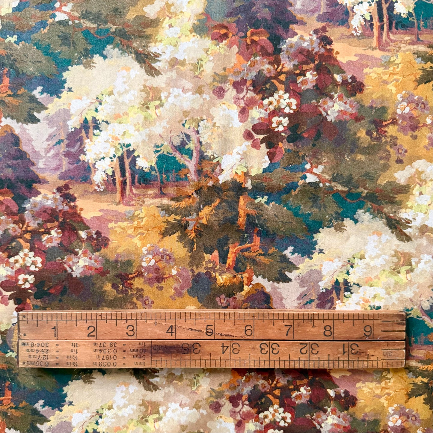 Autumnal Arboretum A - Liberty Tana Lawn - AW 2026 Design Nature Art
