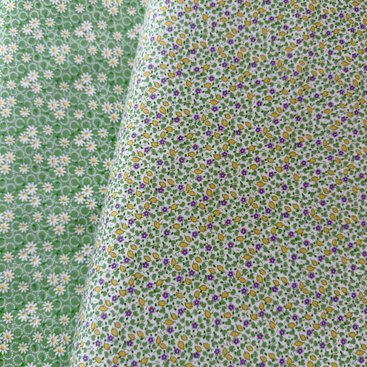 Aunt Grace Goes Scrappy by Judie Rothermel for Marcus Fabrics - Ditsy - Green