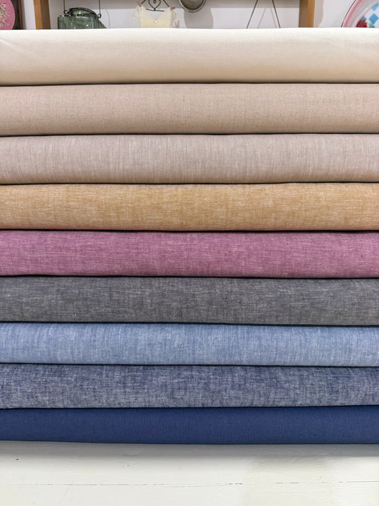 Hasting St Linen Cotton - Flax