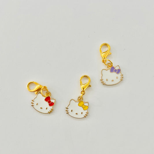 Hello Kitty with Bow Zipper Charm