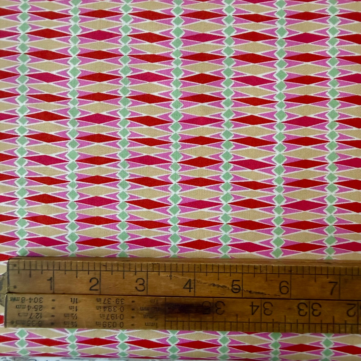Summer Fair Fairground Stripe C - Liberty Lasenby Quilting Cotton